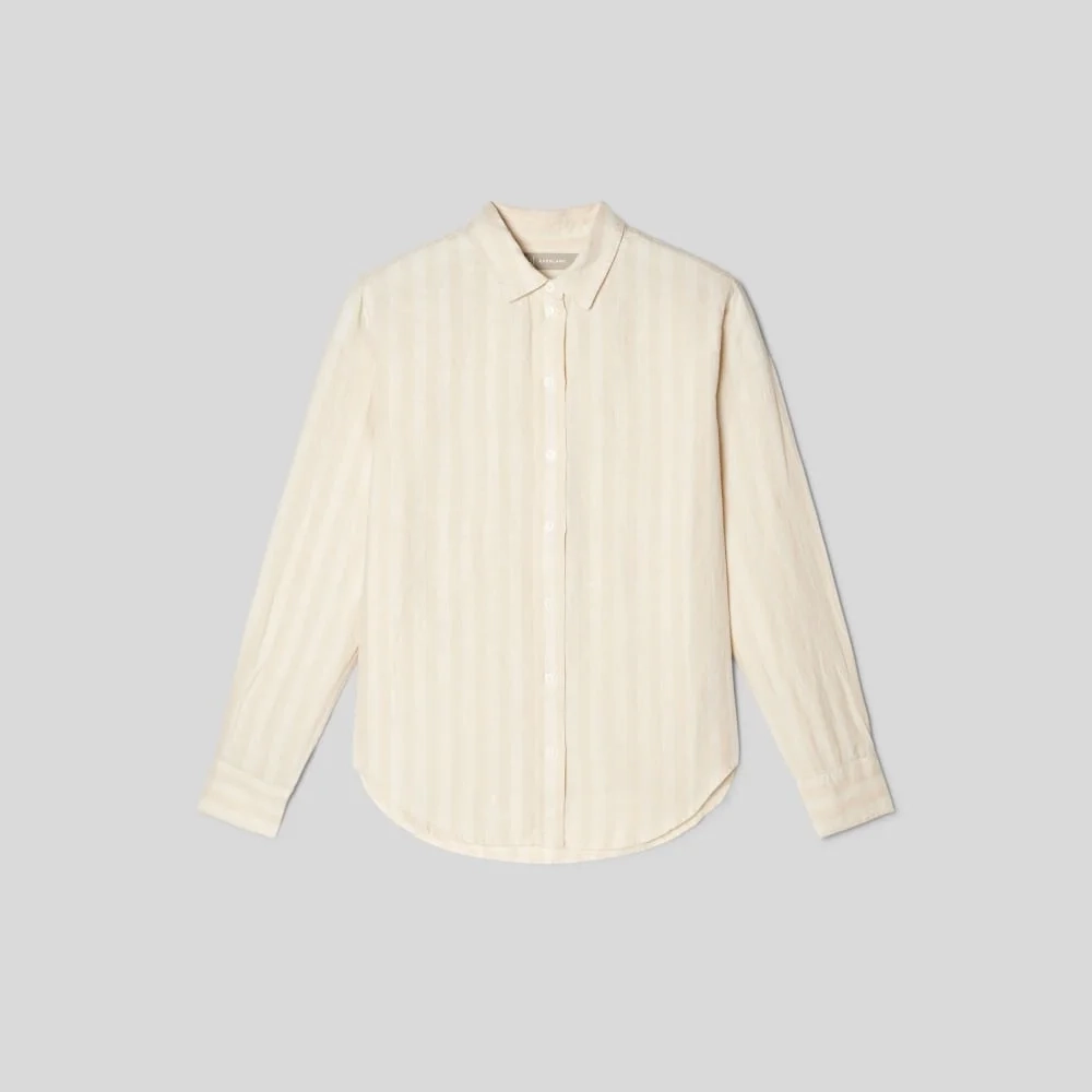 The Must-Have Shirt in Linen | Brazilian Sand / Canvas Tan (5)