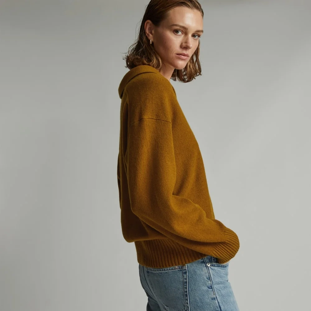 The Cashmere Polo | Tapenade (4)