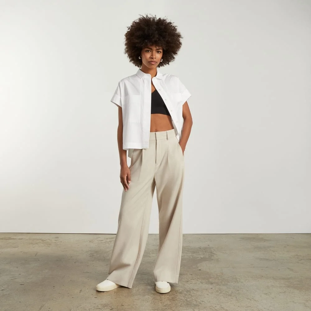 The Short-Sleeve Box Shirt | White (4)