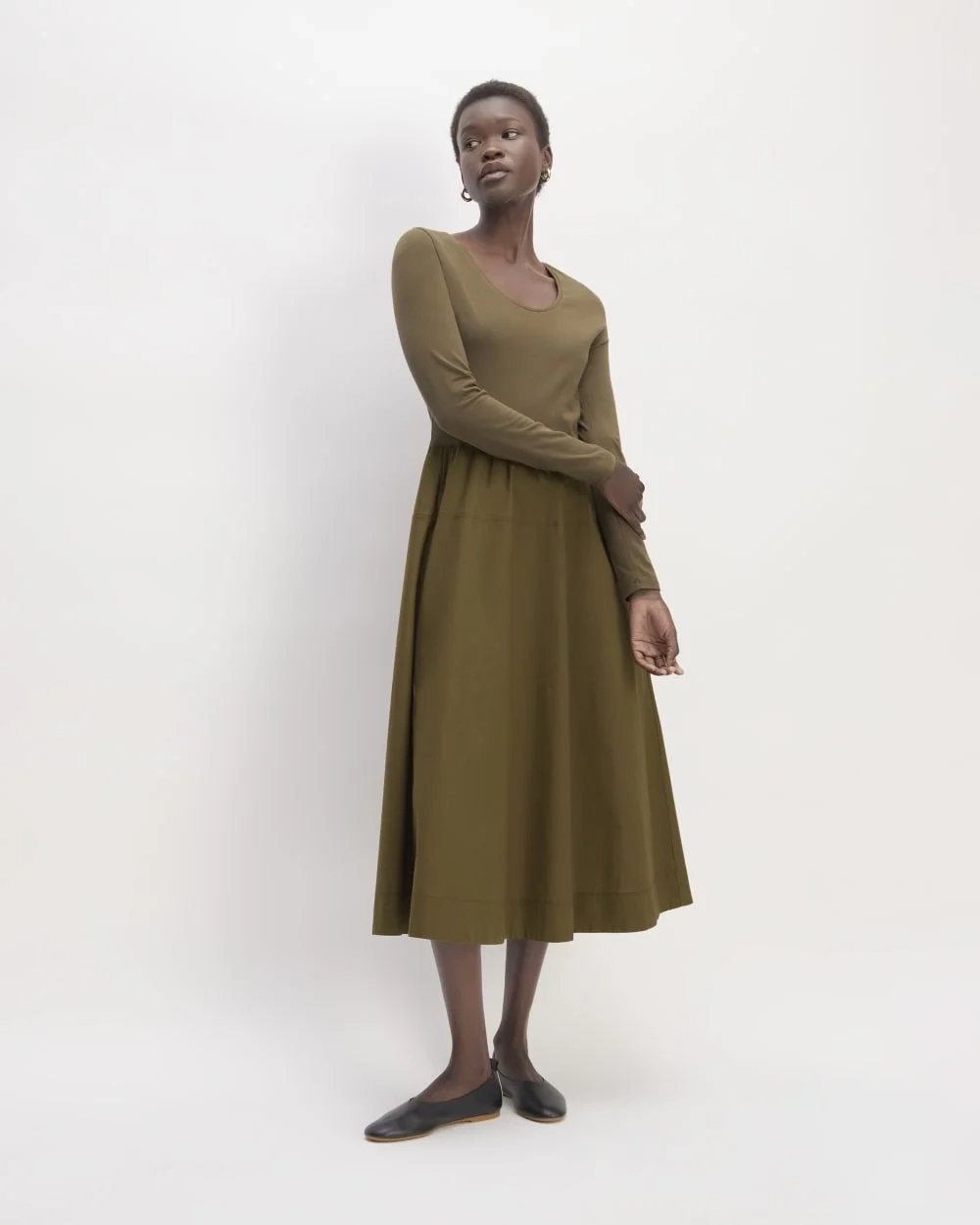 The Long-Sleeve Riviera Dress | Beech