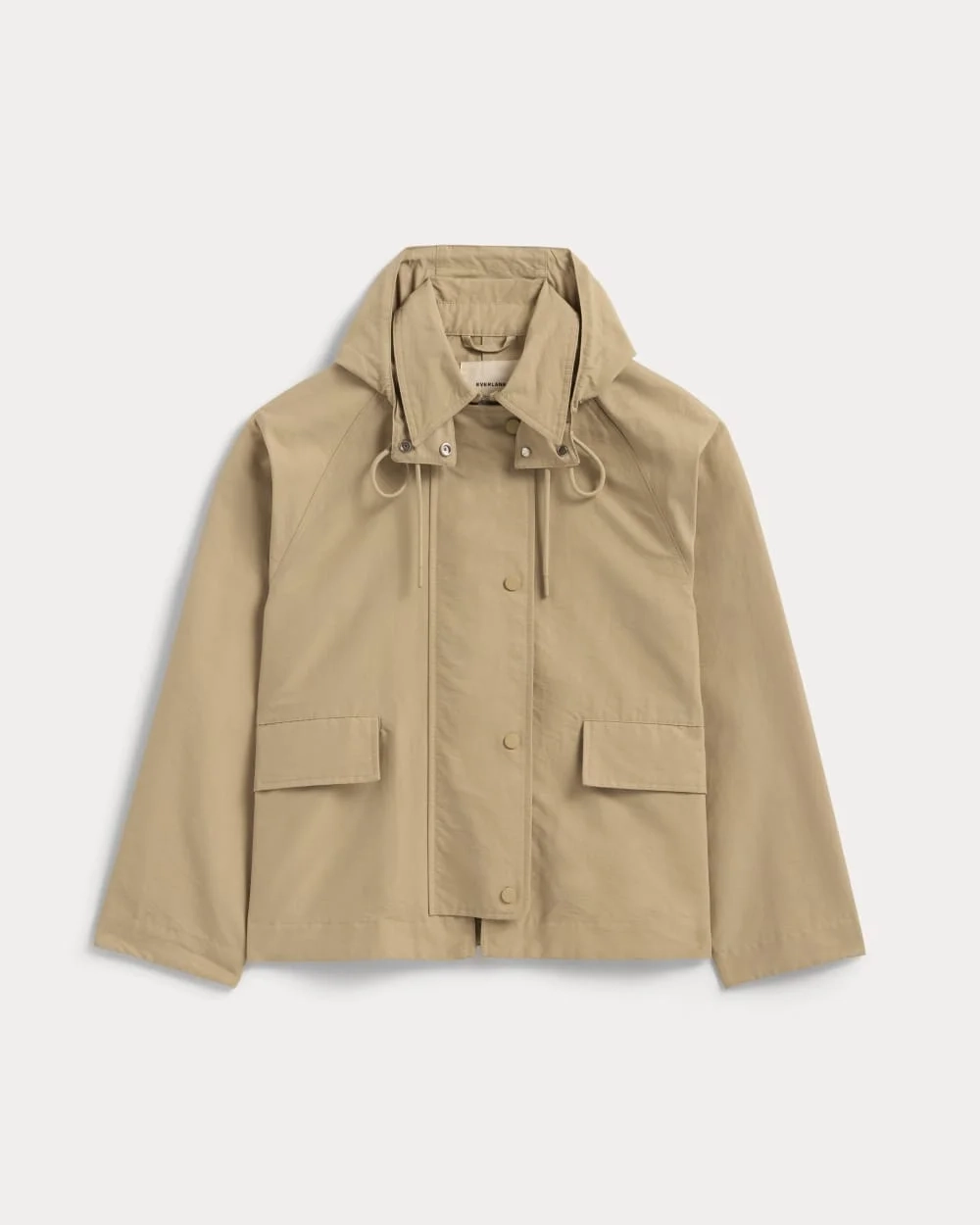 The Short Anorak | Trench Coat Khaki (4)