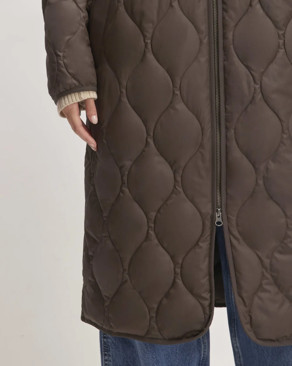 The ReNew Long Liner | Earth Brown (4)