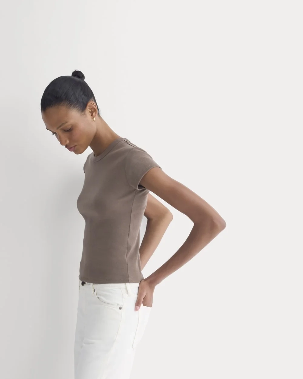 RetroSoft Cotton Crew | Deep Taupe (4)