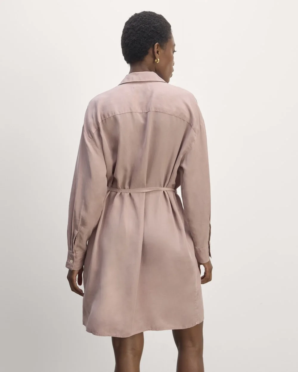 The Must-Have Shirtdress in Butterlite | Dusty Rose (6)