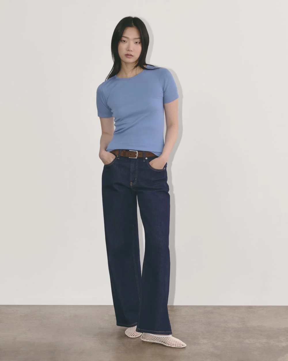The Luxe Rib Crew | Bluebell (6)