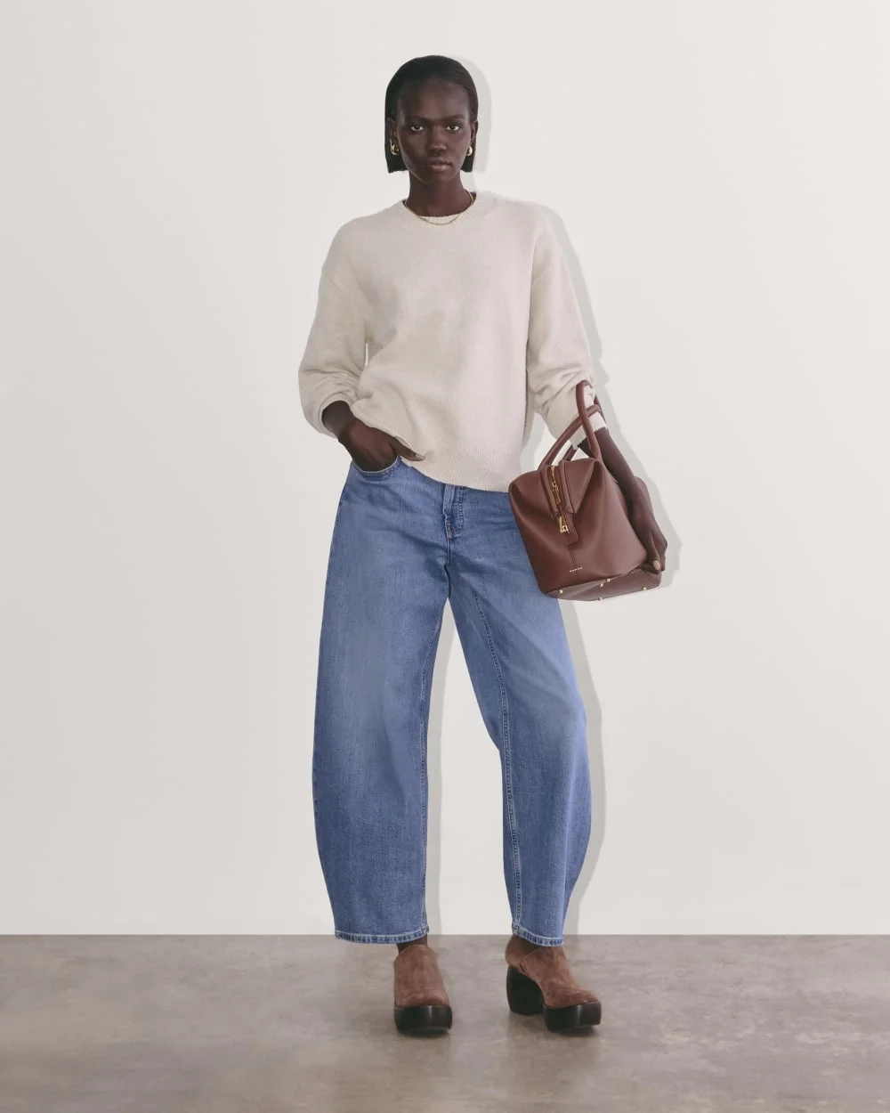 The Cocoon Crew in Plush Cotton | Heather Mushroom (4)