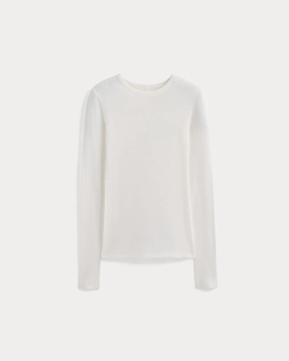 Tissue Long-Sleeve Crew | Bone (5)