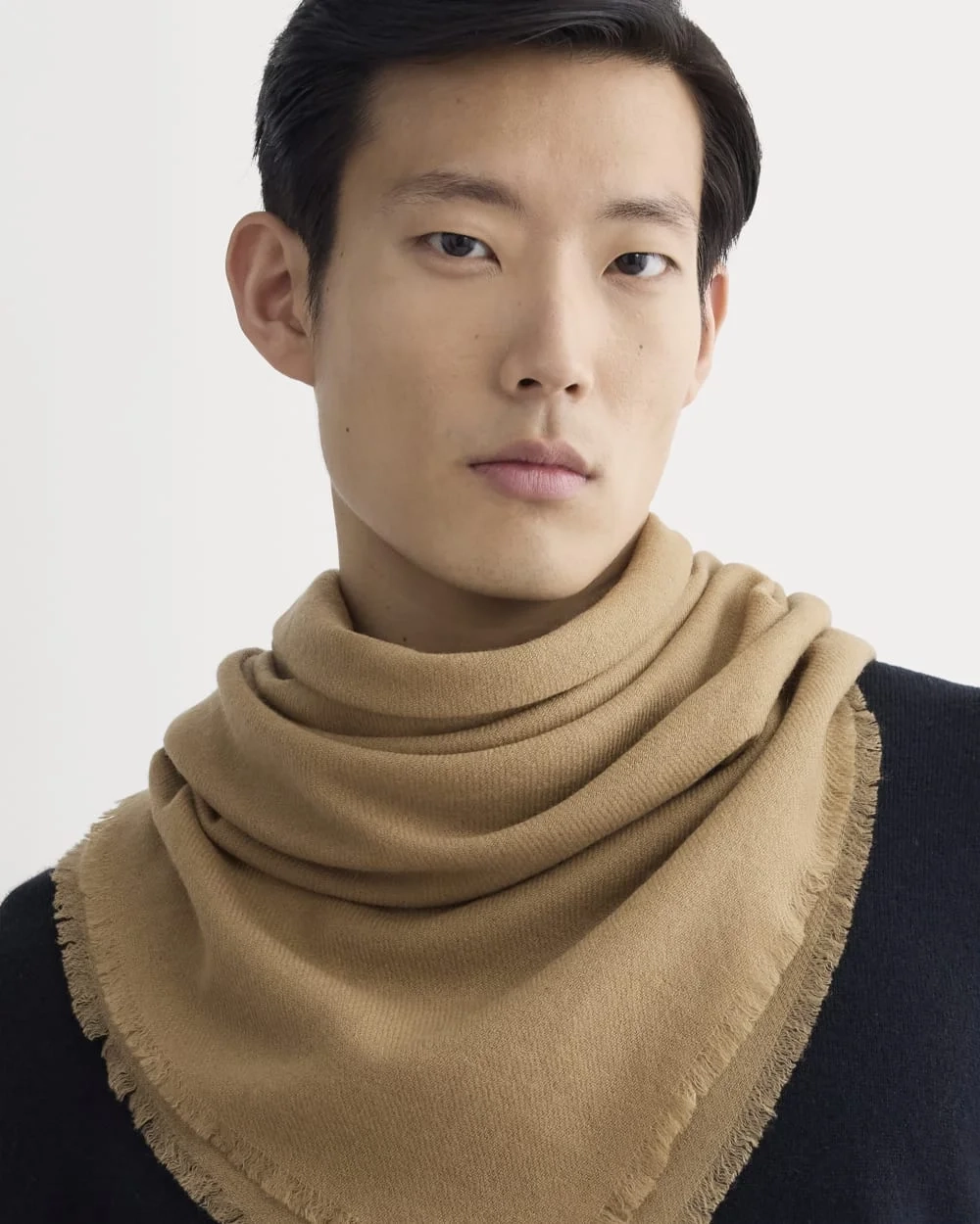 The Cashmere Feather Scarf | Tiger's Eye (3)