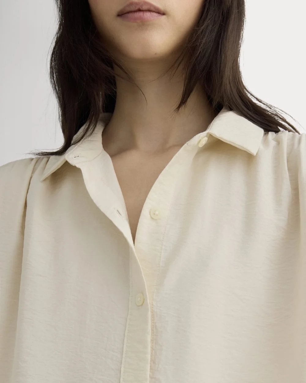 The Square Shirt in SoftLuxe | Sandshell (4)