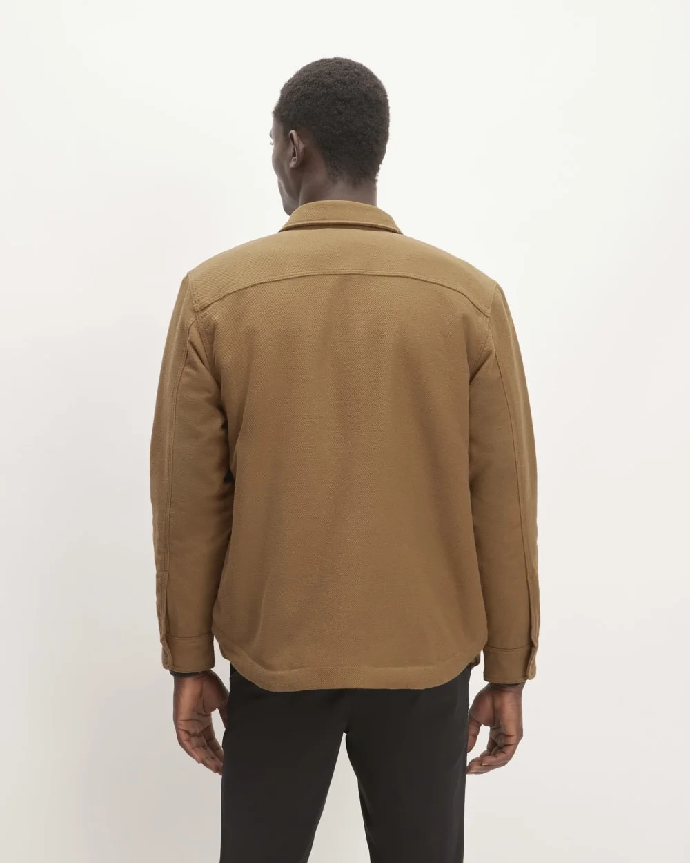 The ReNew Fleece-Lined Heavyweight Overshirt | Toasted Coconut (5)
