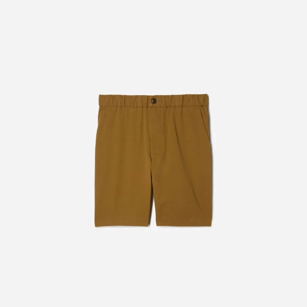 The Pull-On Performance Chino Short | Olive (5)
