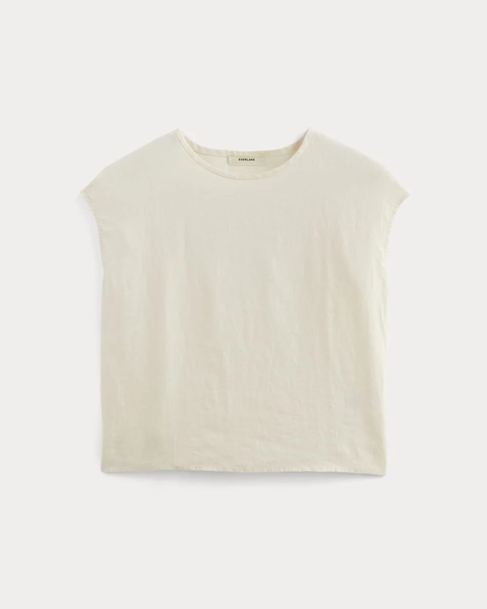 The Muscle Top in Linen | Bone (6)