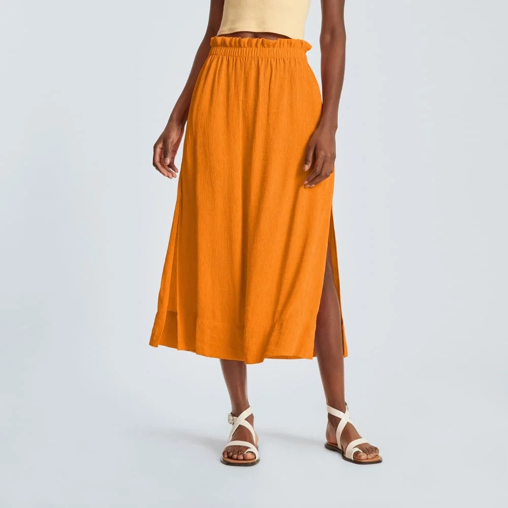 The Naia™ Ripple Skirt | Turmeric (5)