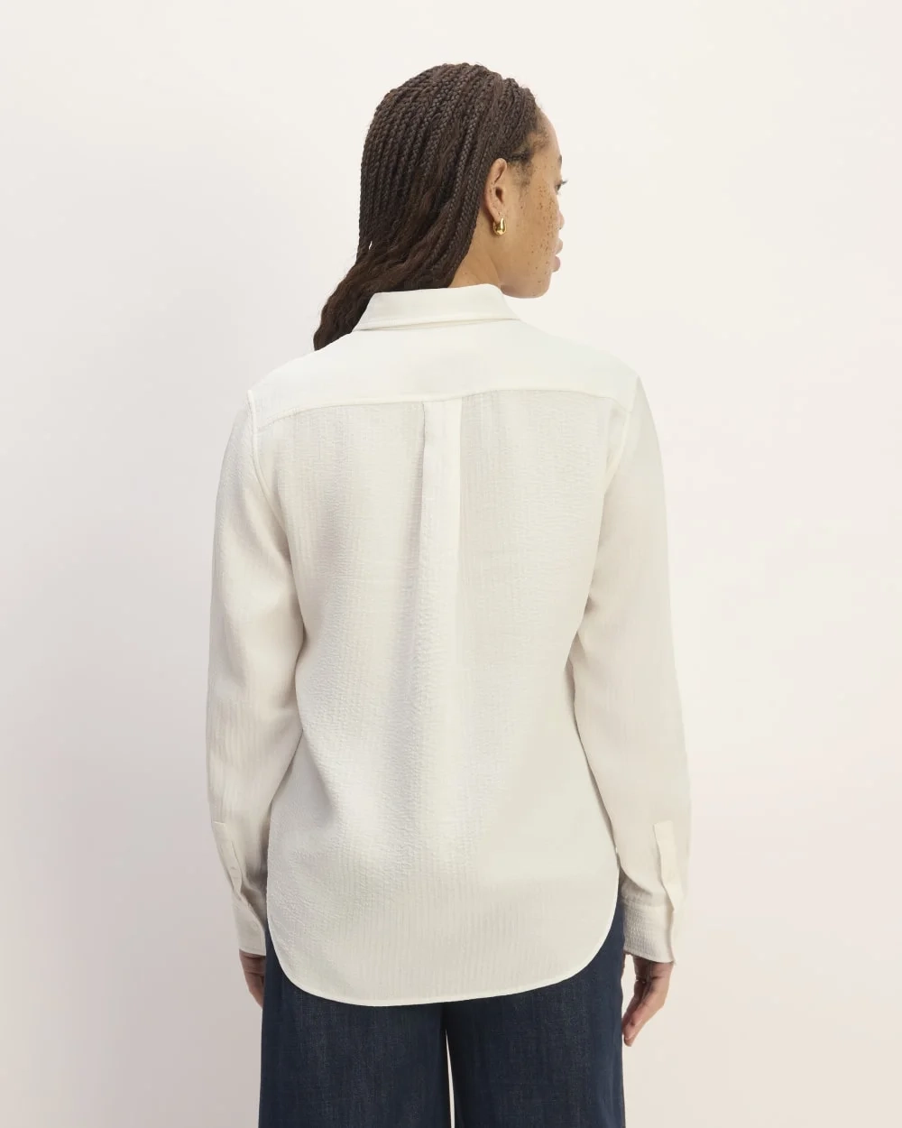 The City Stripe Relaxed Shirt | Bone (6)