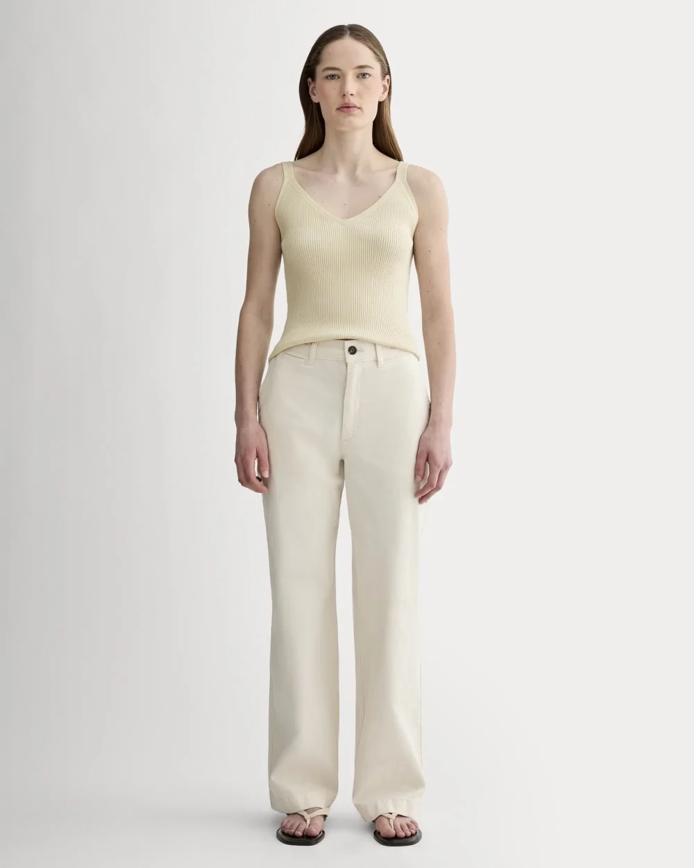 The Fine Knit Cami | Birch (3)