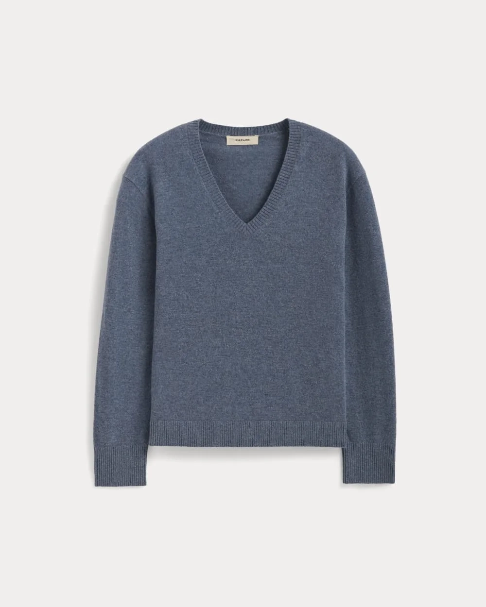 The Classic V in Cashmere | Denim Blue (4)