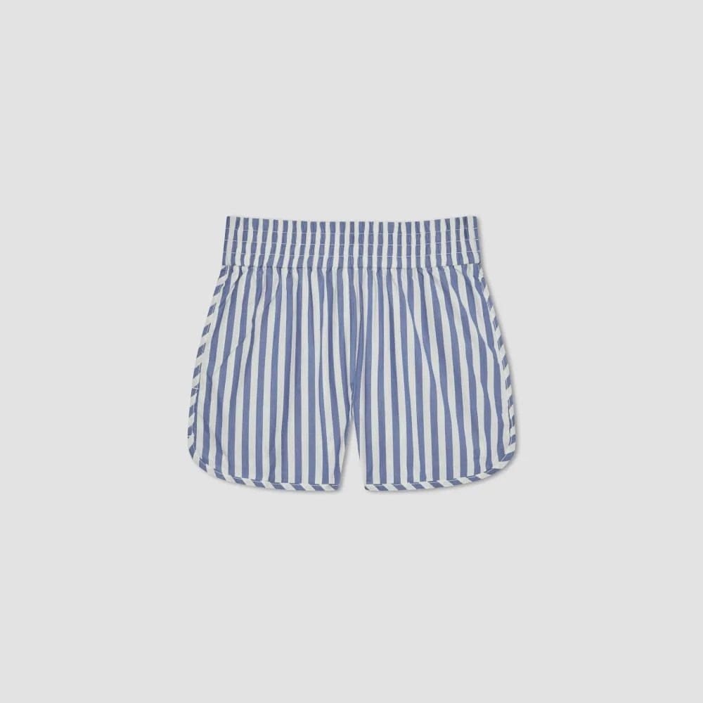 The Poplin Boxer Short | Mazarine Blue / Bone (4)