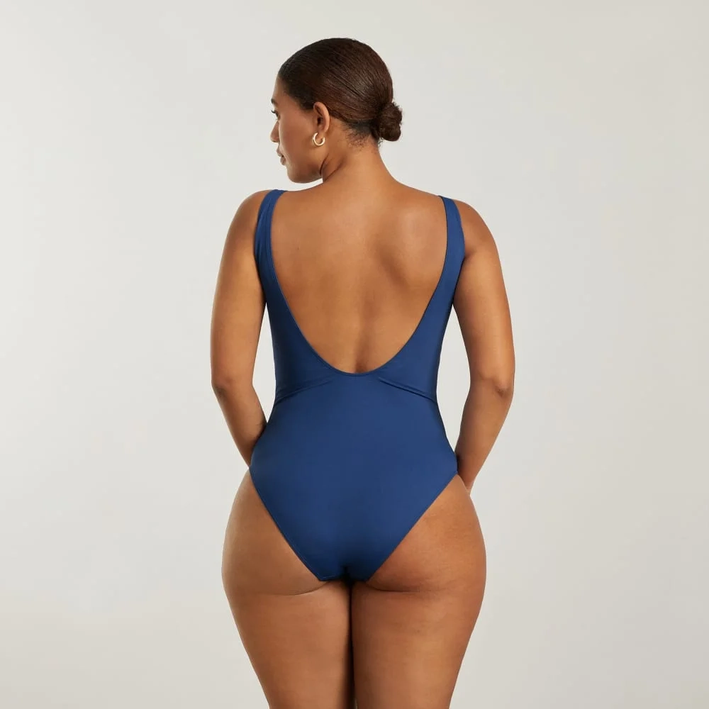The Square-Neck One-Piece | Blue Dusk (5)