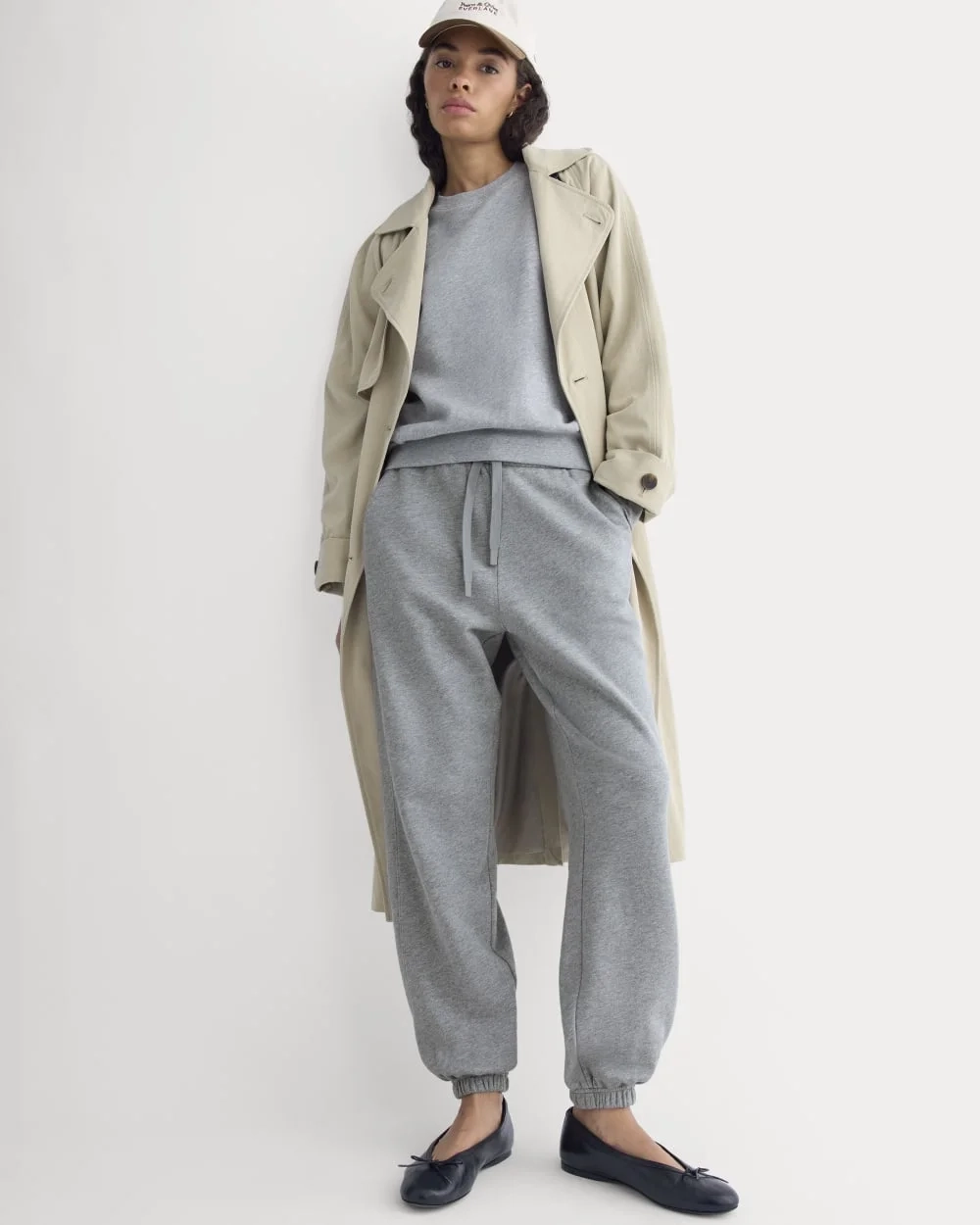 Lightweight Terry Jogger | Vintage Heather Grey (5)