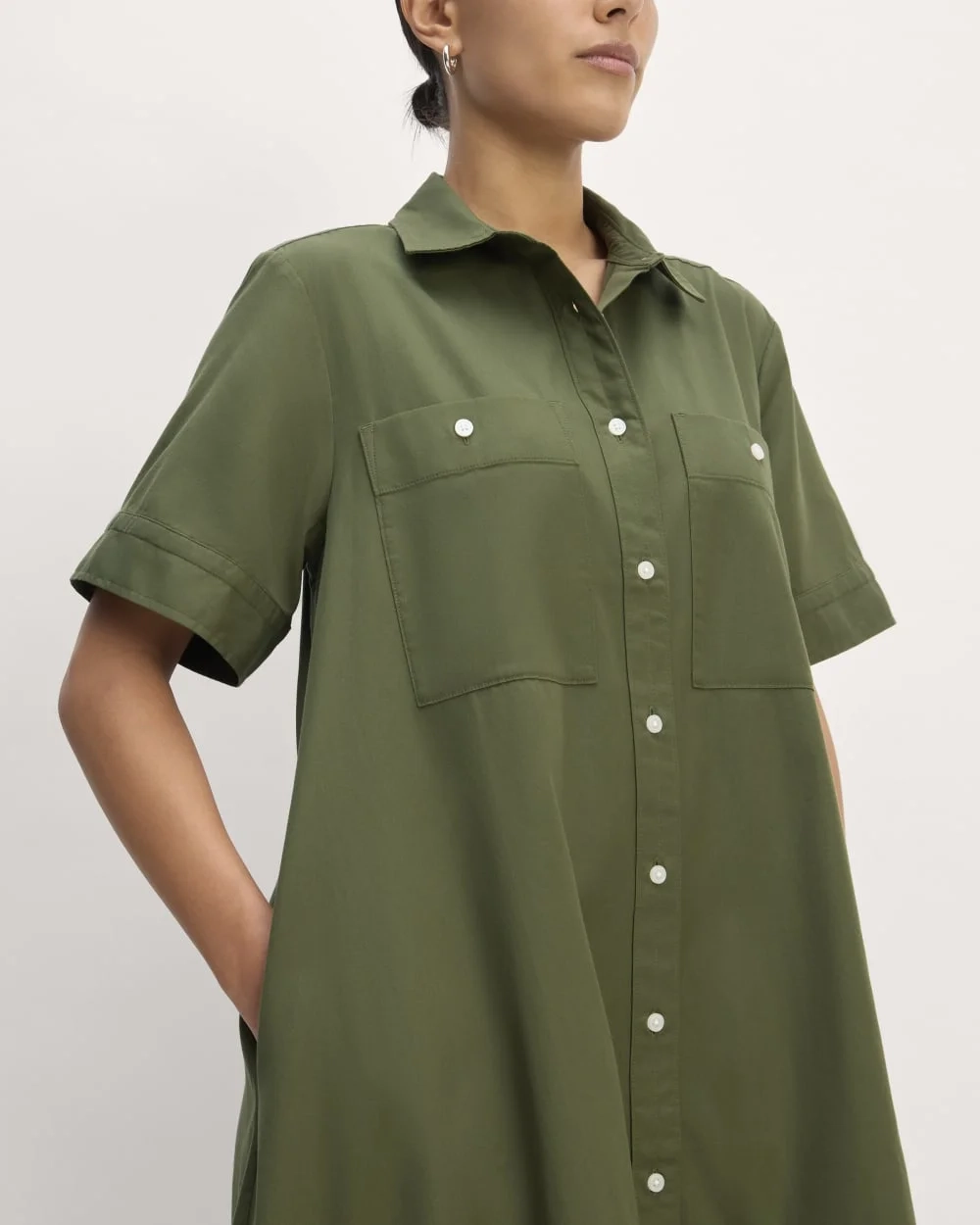 The Daytripper Dress | Military Olive (5)