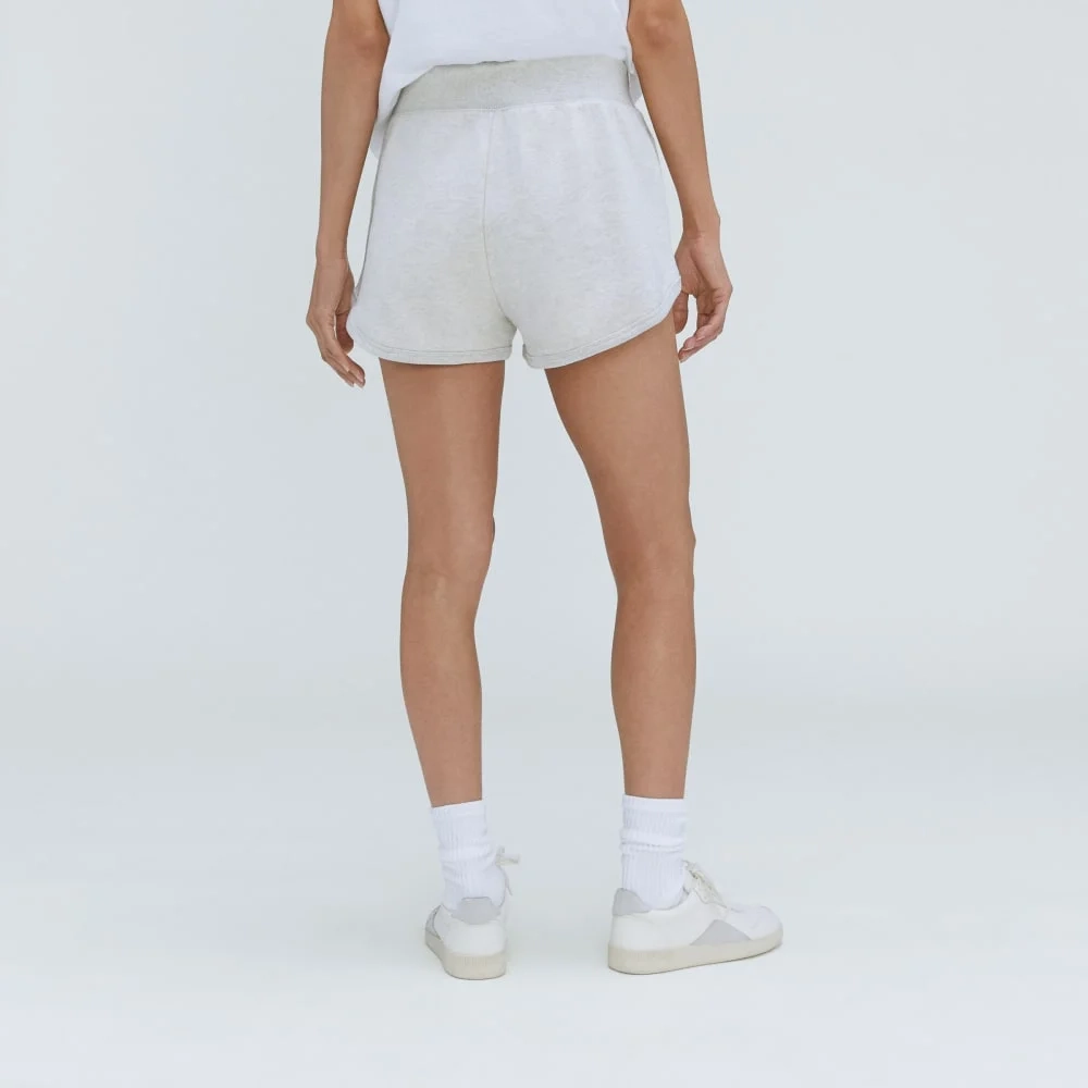 The Track Sweatshort | Light Heather Grey (4)