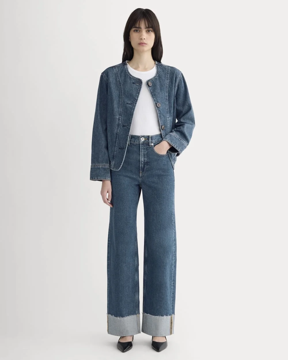 The Way-High® Sailor Jean 2.0 | Mid Indigo | 31.5" Inseam