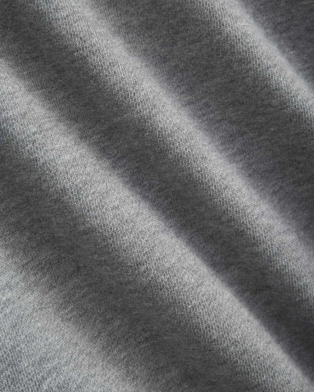 Lightweight Terry Polo Sweatshirt | Vintage Heather Grey (5)