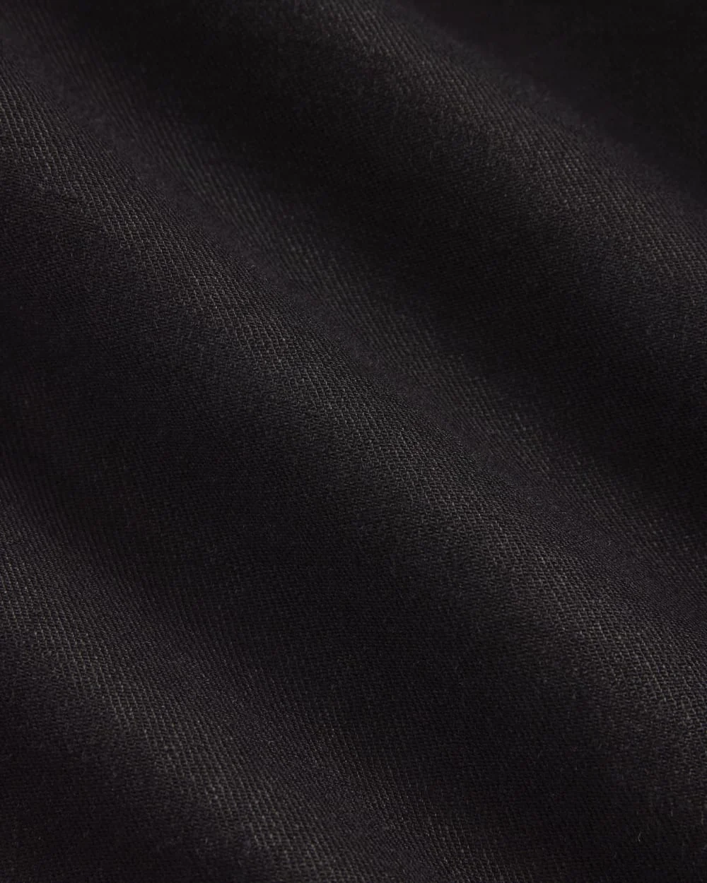The Vest in Stretch Linen | Black (4)