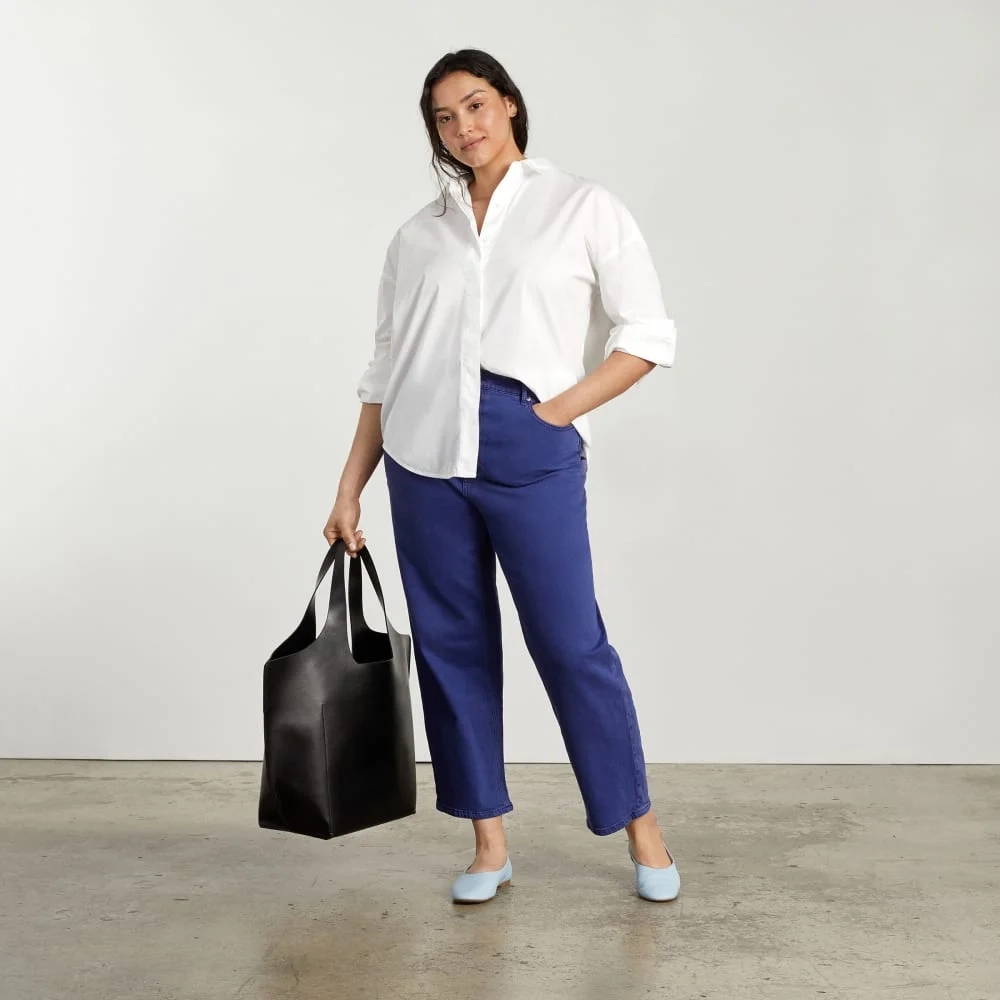 The Oversized Poplin Shirt | White (5)