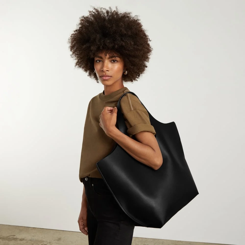 The Cactus Triangle Tote | Black (5)