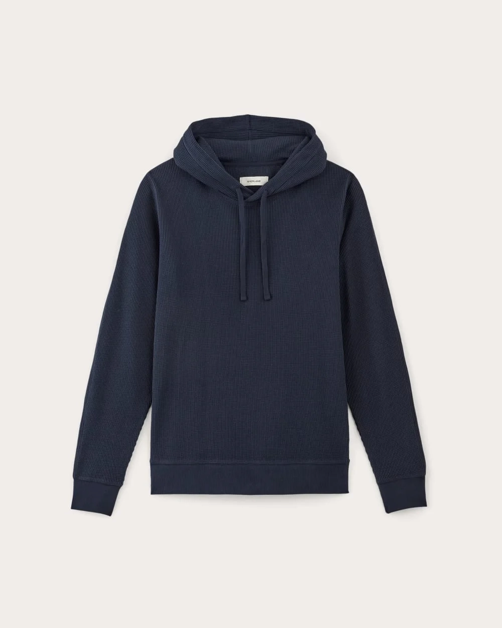 The Waffle-Knit Hoodie | Navy (6)