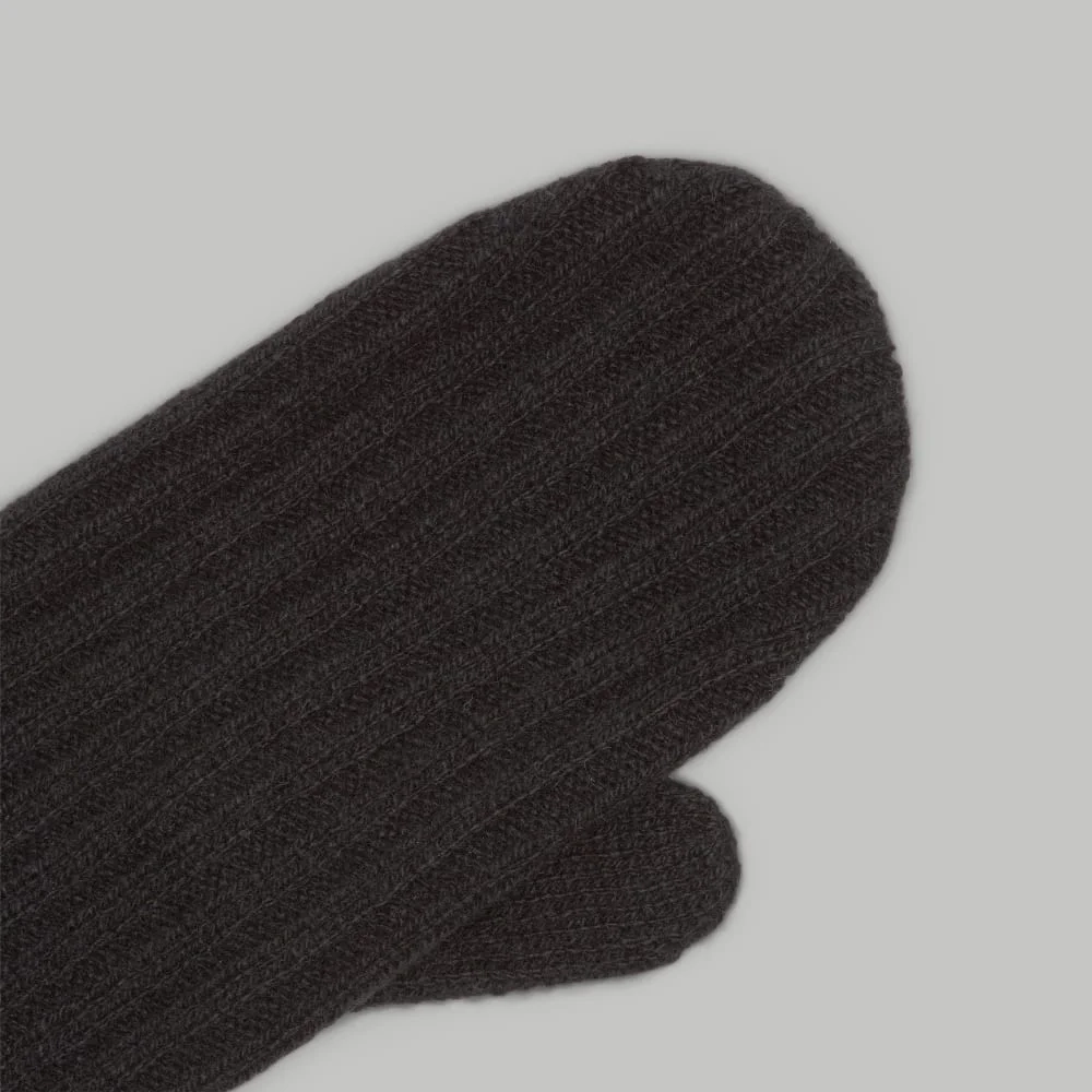 The Cashmere Mittens |  Black (7)