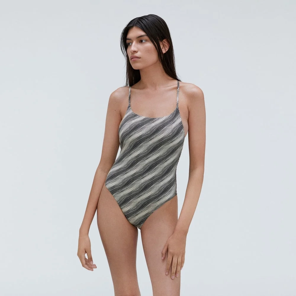 The String One-Piece |  Black / Canvas (5)