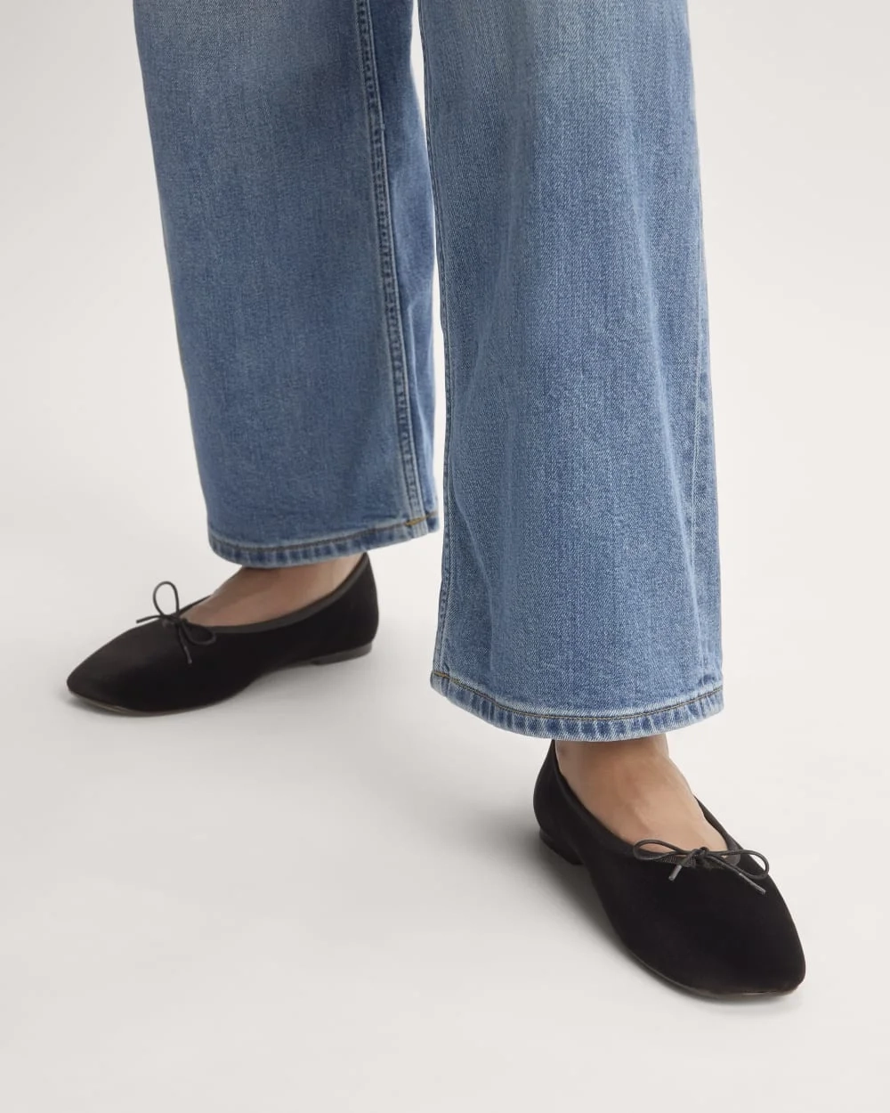 The Day Ballet Flat | Black Velvet (6)