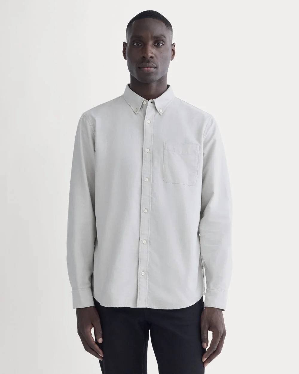 The Slim Oxford Shirt | Grey | Standard