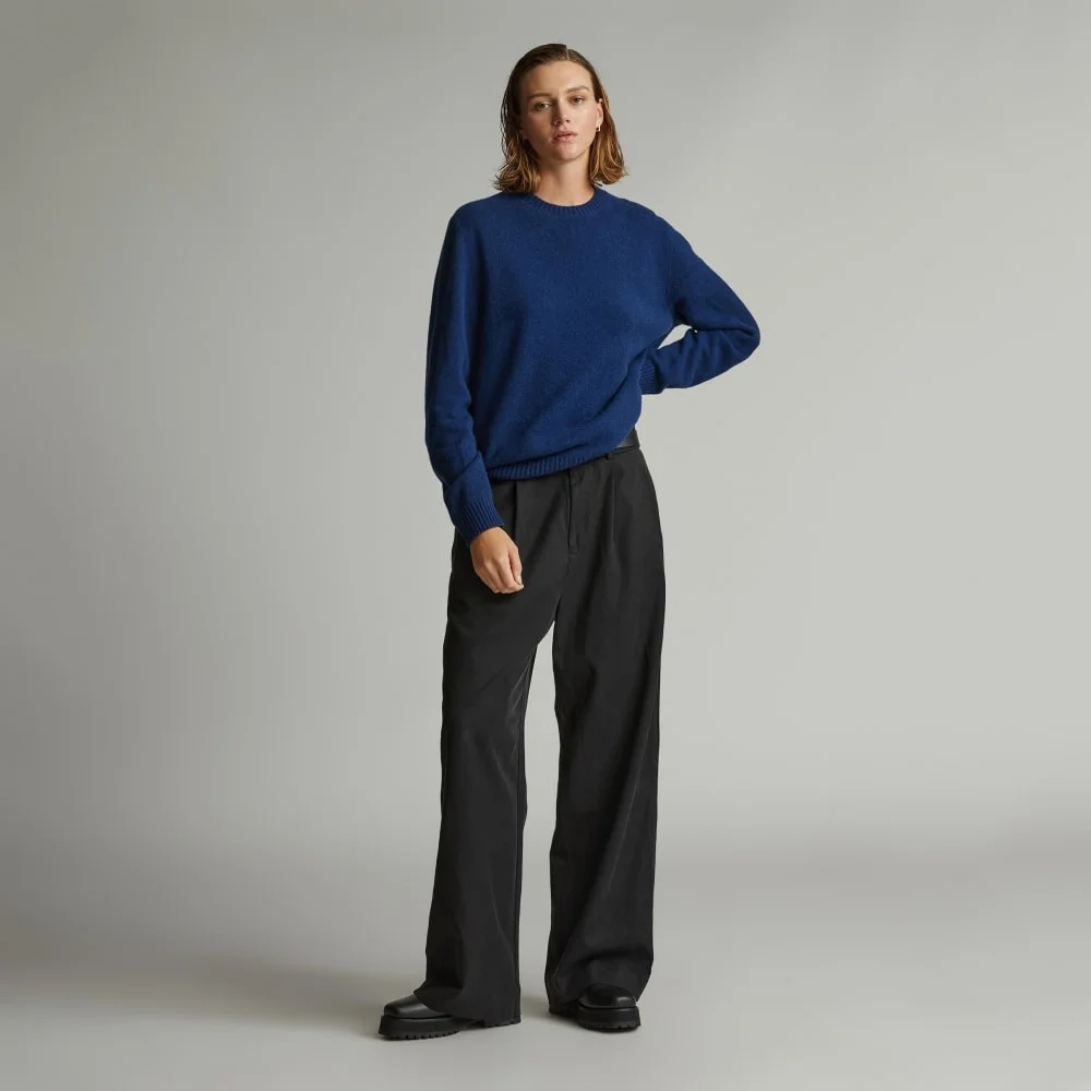 The Everyone Cashmere Crew | Bright Navy (6)