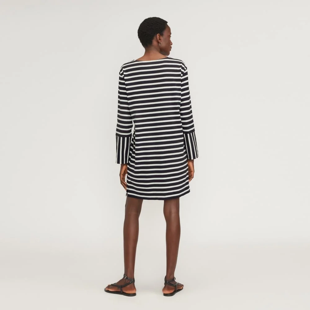 The Mariner Dress | Black / Canvas Tan (6)