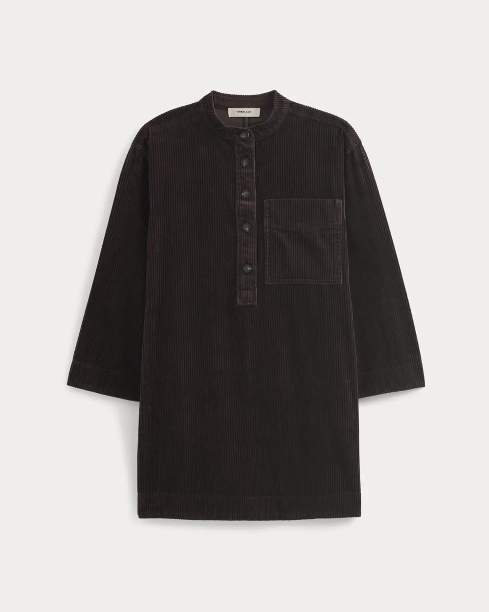 The Corduroy Mini Dress | Dark Chocolate (4)