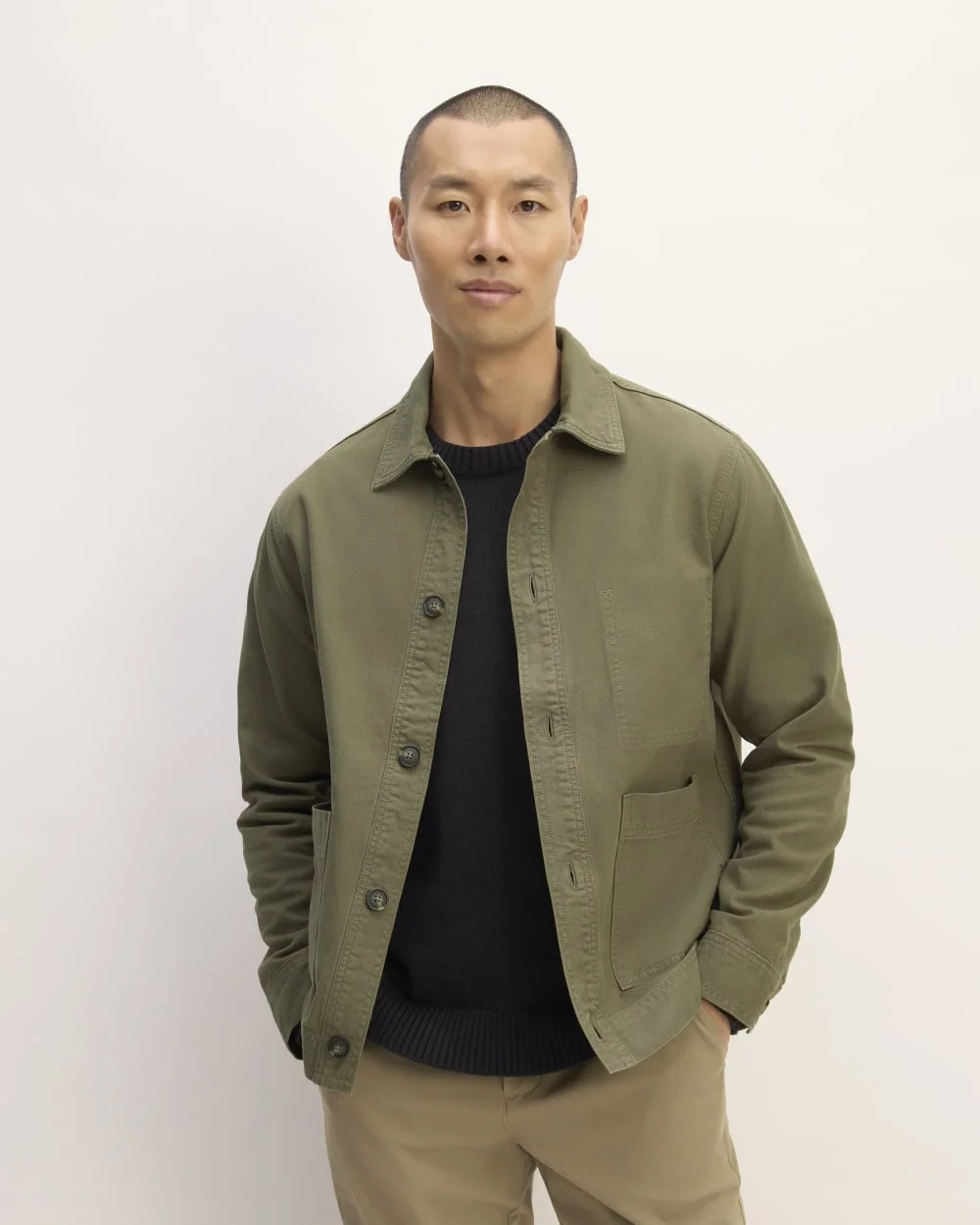 The Organic Cotton Chore Jacket | Kalamata