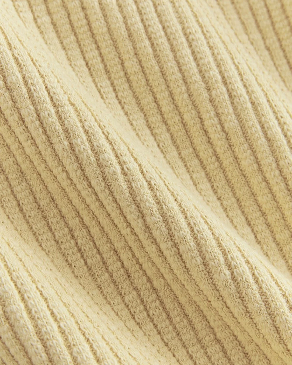 The Cozy Rib Tee | Banana Crepe (3)