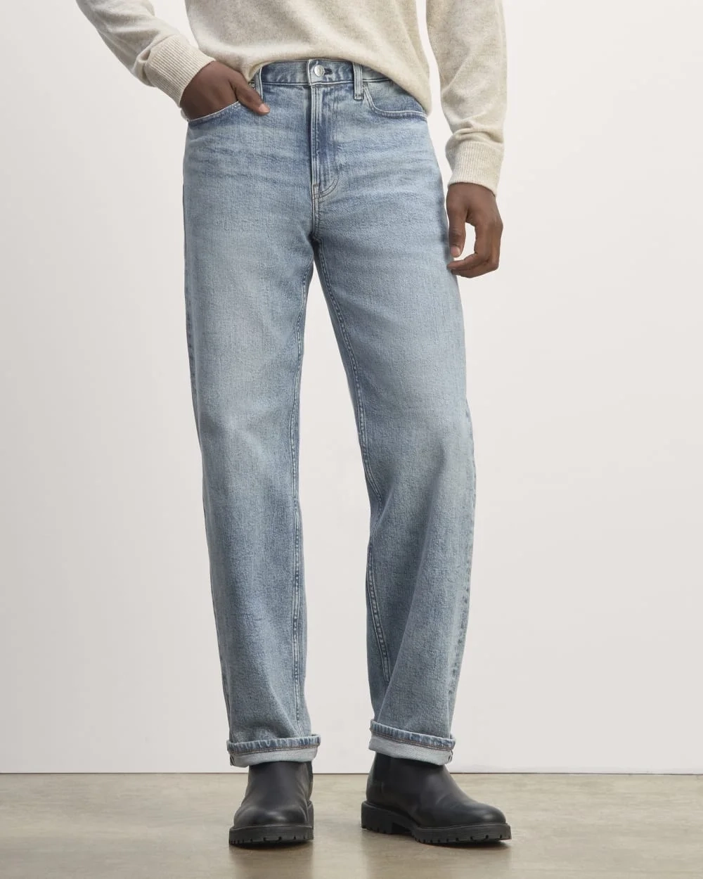 The Selvedge Loose Straight Jean | Longbay (5)