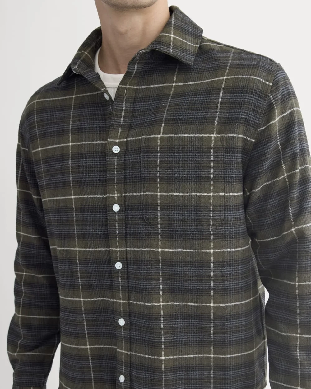 Brushed Flannel Shirt | Heather Beech (7)