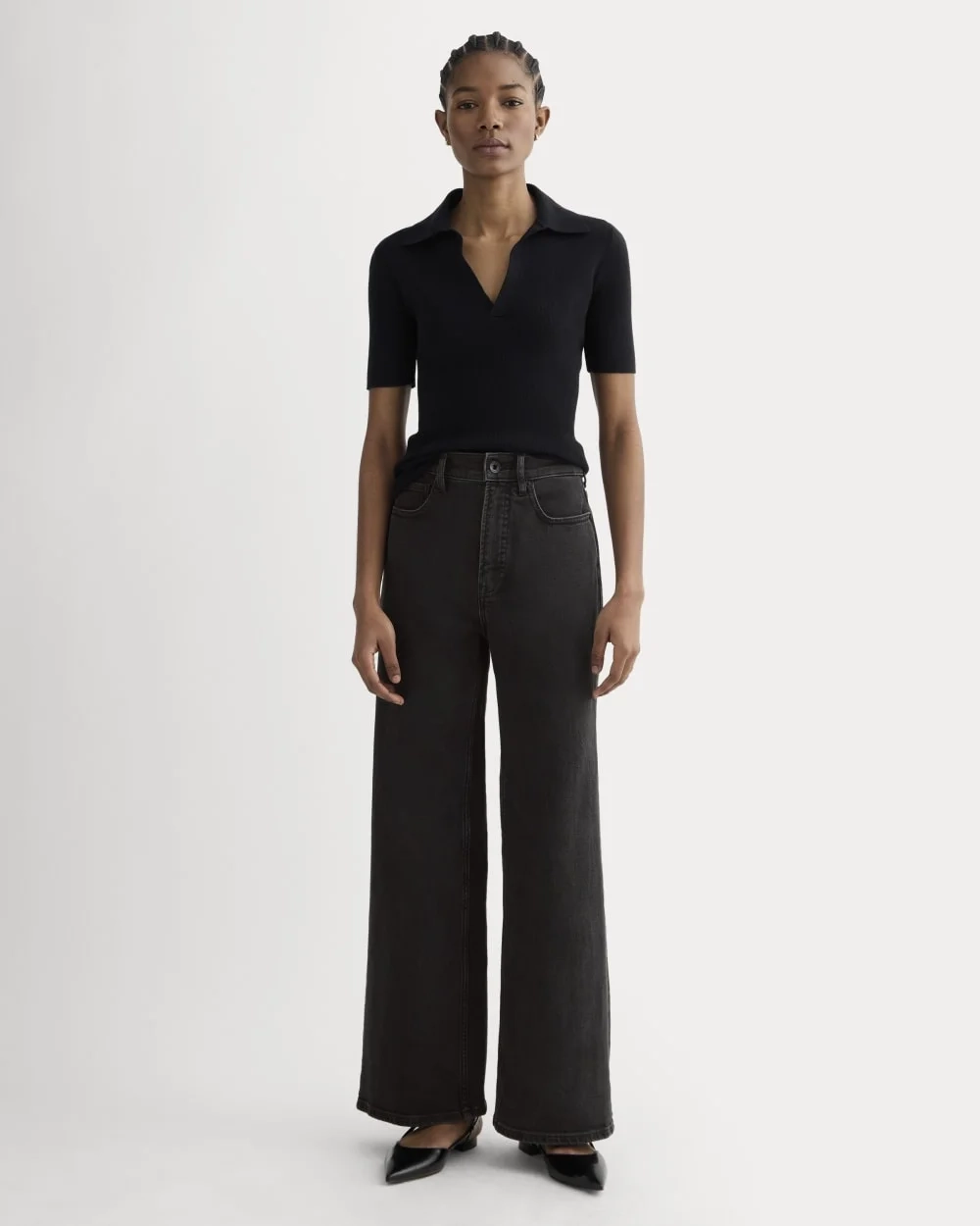 The Way-High® Sailor Jean 2.0 | Washed Black | 29.5" Inseam