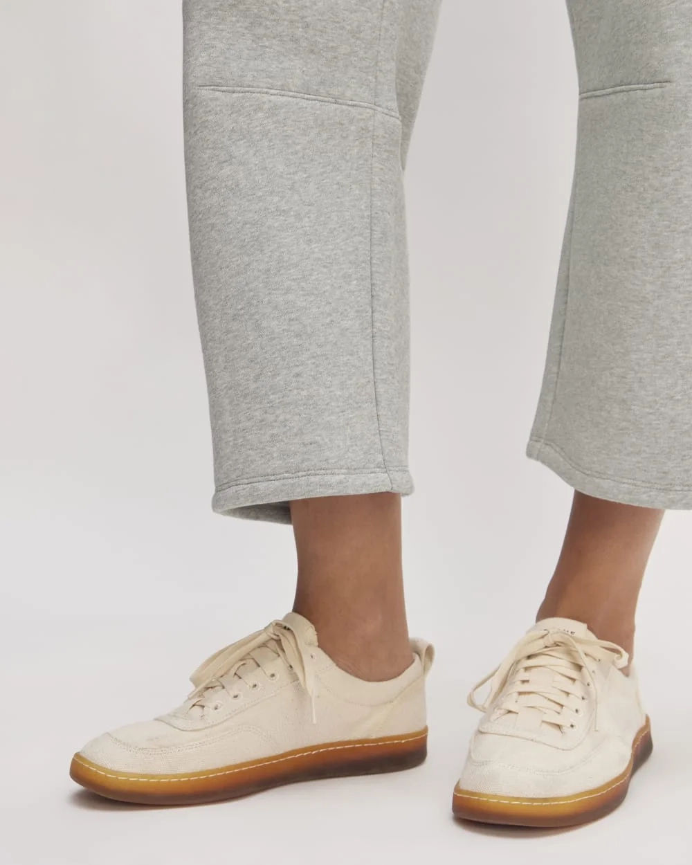 The ReTrack Barrel Sweatpant | Heathered Grey (6)