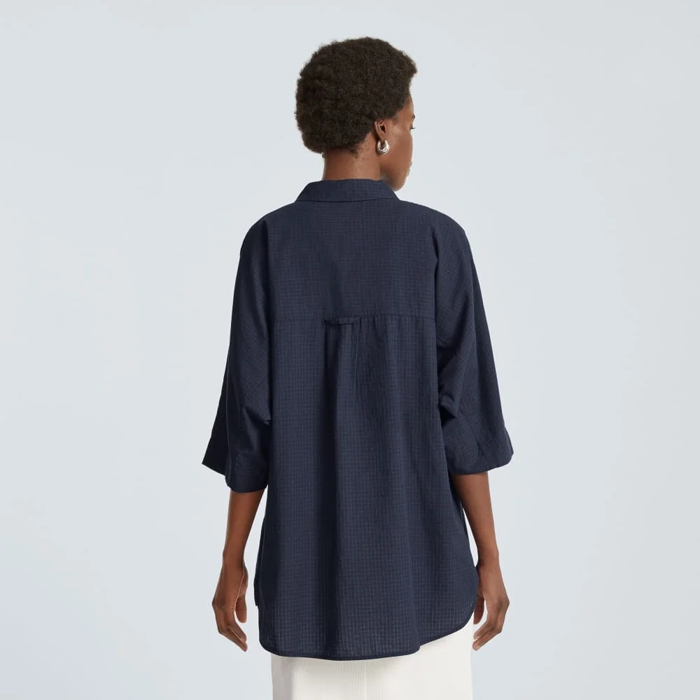The Cotton Tourist Shirt |  Navy (5)