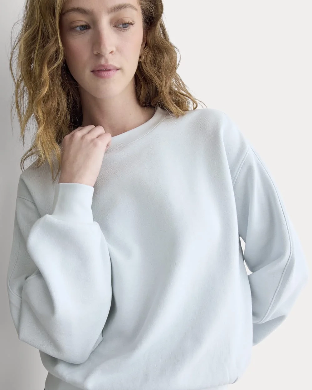 Lightweight Terry Blouson Crew | Skywriting (5)