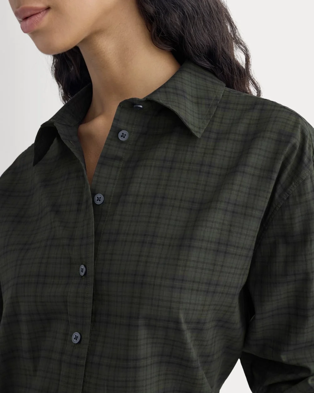 Everyday Shirt in Silky Cotton | Duffle Bag Plaid (5)
