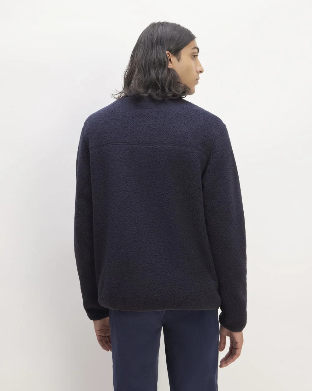 The ReNew Fleece Pullover | Navy (6)