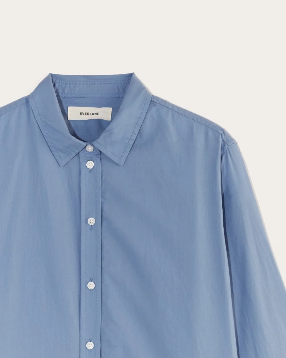 The Must-Have Shirt in Silky Cotton | Bluebell (2)