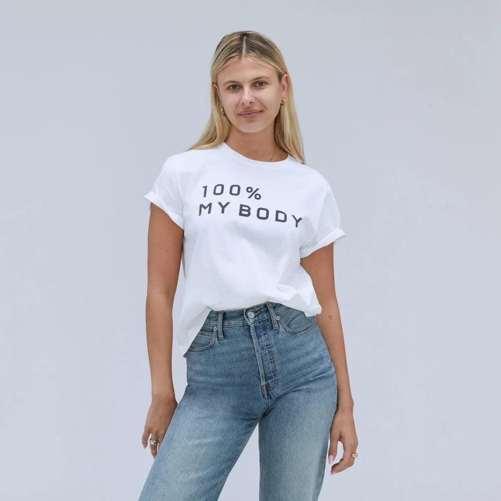 The 100% My Body Crew | White